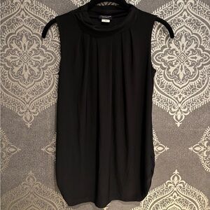Perseption Black Sleeveless Blouse